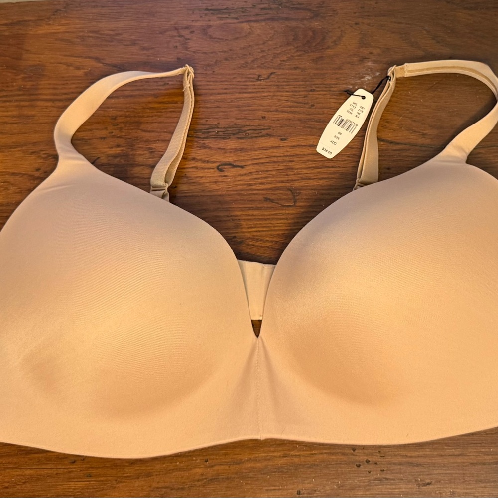 NWT Victoria's Secret Beige T-Shirt Bra with Light Padding
